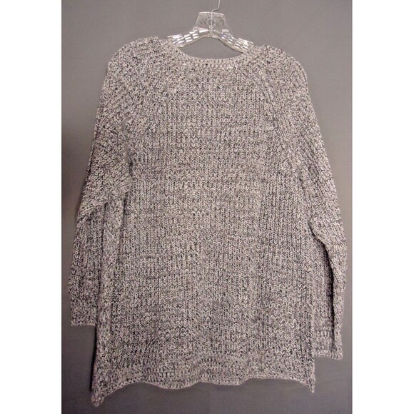 Studio Works Knit Long Sleeve Sweater Color Grey/Black Marbling Womens Size 1X - Picture 11 of 11